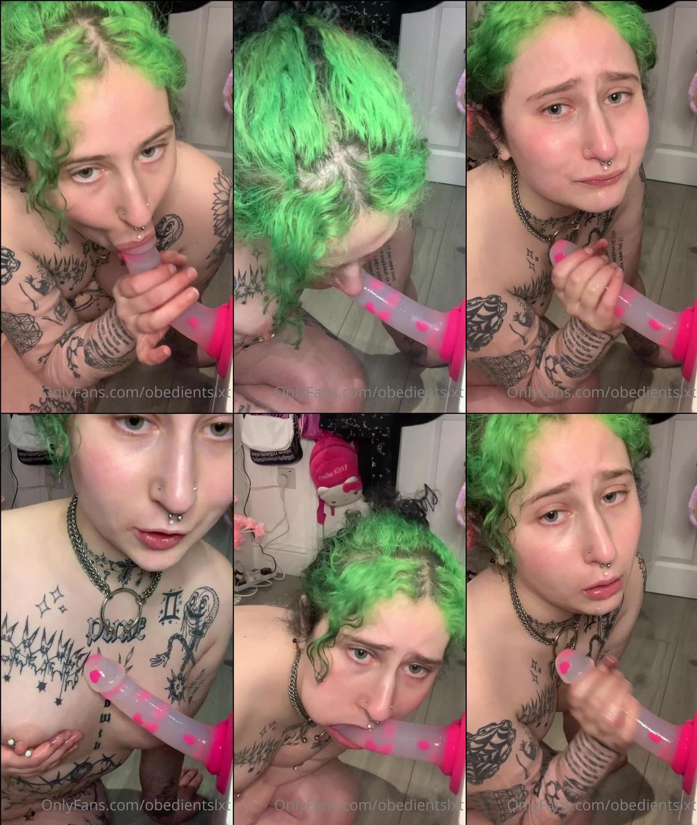 chlolunaa 134814489 the sloppiest bj throat training vid soooo much drool whole hand in my mouth watering eyes and smiles tip this post 5 for part 2 2