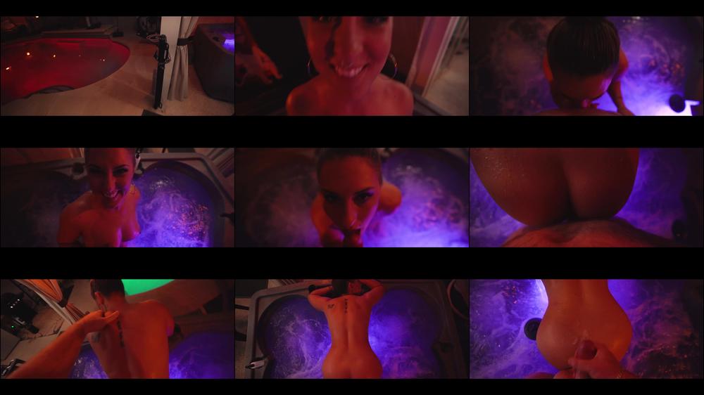Cum Shot Quickie Hot Tub Sex With Jasper