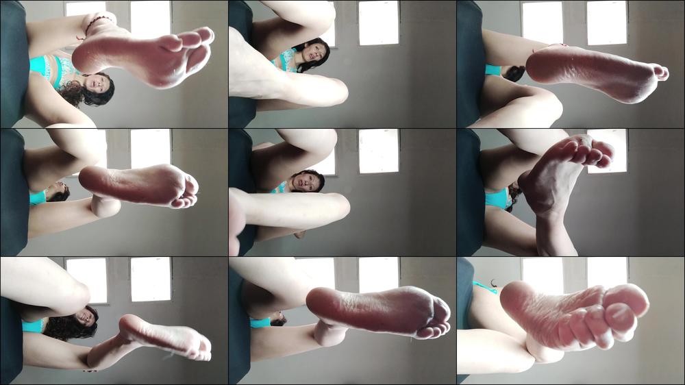 POV CLOSE UP DIRTY FOOT WORSHIP AND FOOT MESMERIZED