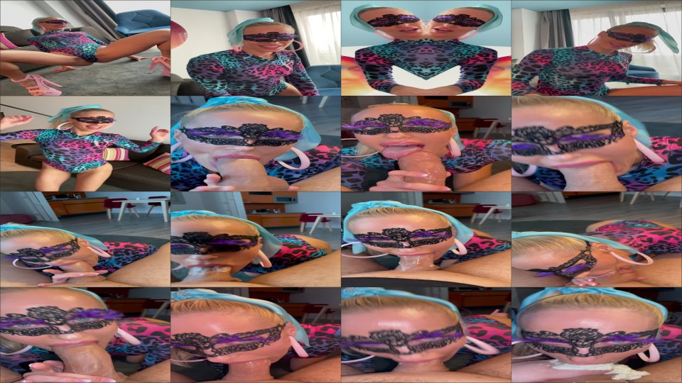Throat Goat Blond Sexy Dancer Can T Stop Gagging