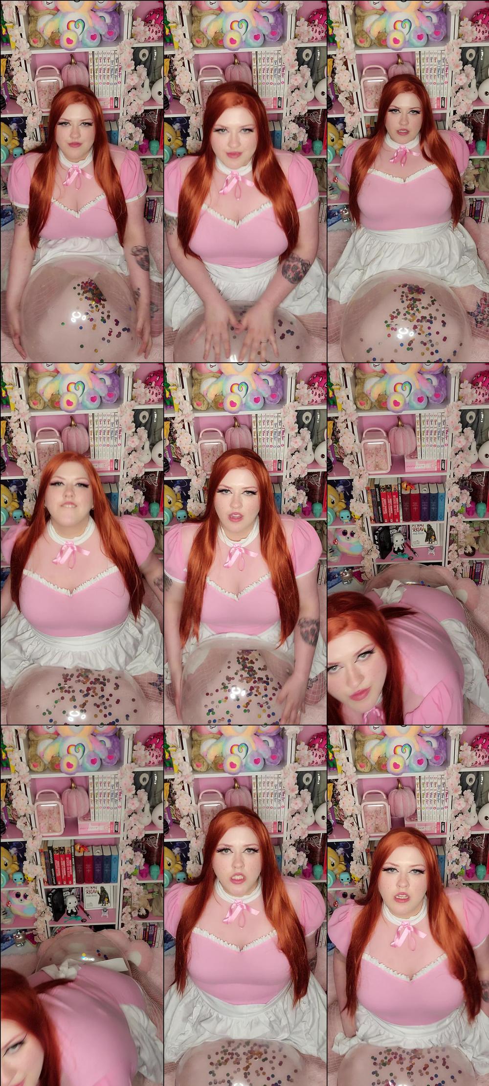 Ginger BBW Humps Confetti Balloon - March 18, 2022