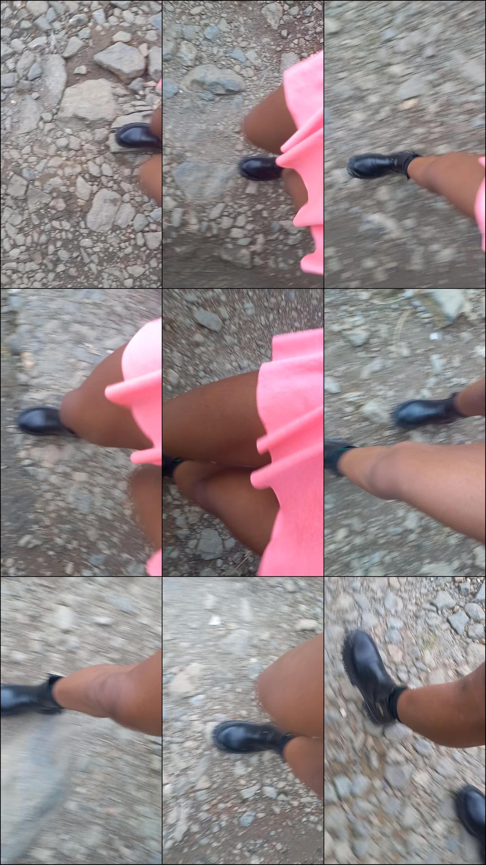 Walking in the forest