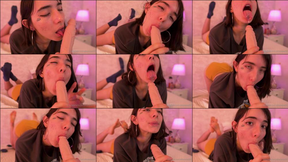 alfigarden 526357773 2023 02 28 alternative girl doing a blowjob ajajajajjajaja sorry for the focus i was learning how use my new c