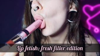 Lip fetish: fresh filler edition - August 29, 2023 (Spookybunz)