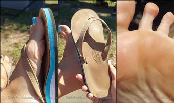 goddessfierce 06 10 2022 2629763338 Want to sniff my rainbow flip flops (goddessfierce)