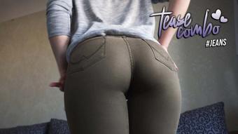 Hot Amateur In Super Tight Jeans Showing Off Her Amazing Ass (teasecombo)