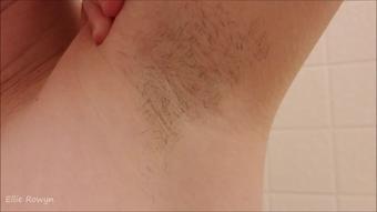 Lotioning My Hairy Body - February 19, 2019 (Ellie Rowyn)