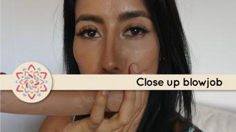 Close up blowjob (Florabella)