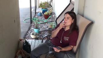 LaLa Smokes After Fetish Shoot (Custom Fetish)