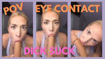POV Dick Suck - Eye Contact Vertical (LinaBlackly)