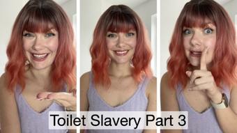 Toilet Slavery Part 3 - May 24, 2024 (Yourhikerbabe)