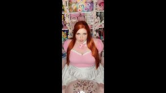 Ginger BBW Humps Confetti Balloon - March 18, 2022 (GothAmber)
