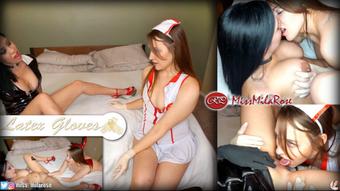 Nurse Gives Pelvic Exam (MissMilaRose)