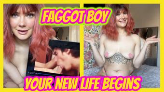 Faggot Boy, Your New Life Begins - April 05, 2025 (Yourhikerbabe)