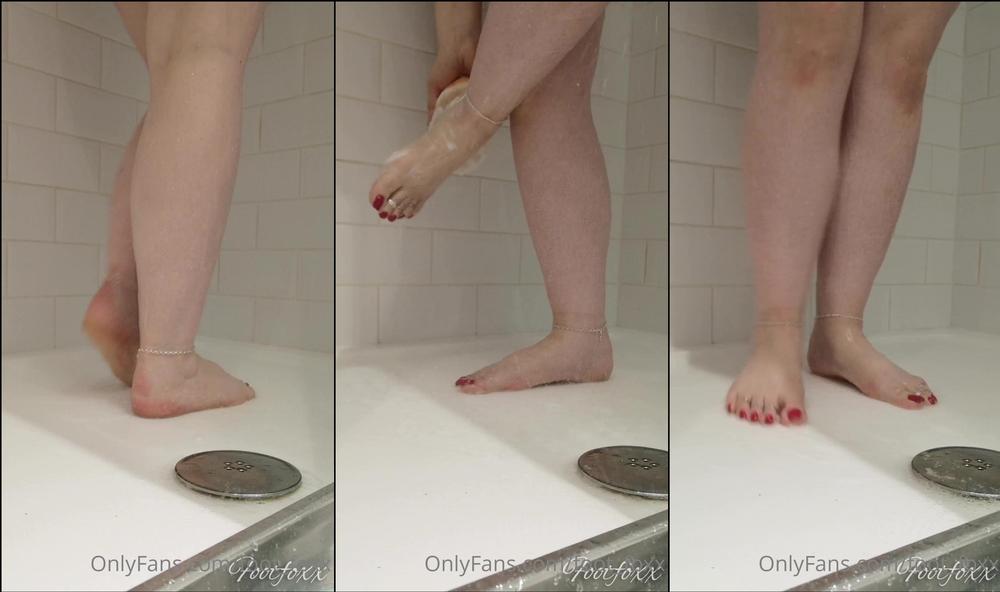 keepthemprettyx 22 02 2021 2038464249 Are you watching my feet in the shower naughty...