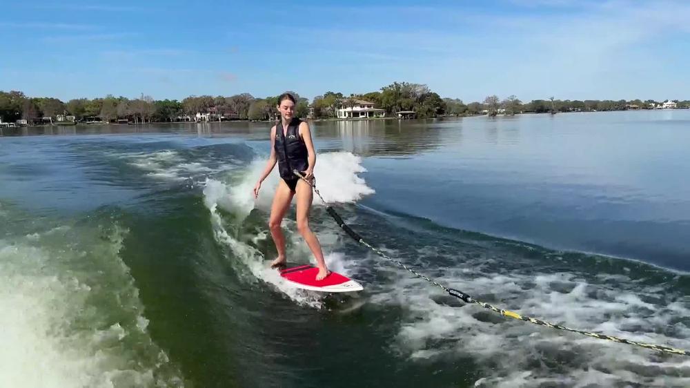 onlyfans 1031950210 miss hand is hitting the lake and conquering her first wake surfing session of the season just in time for summer shredding onlyfans.commiss hand