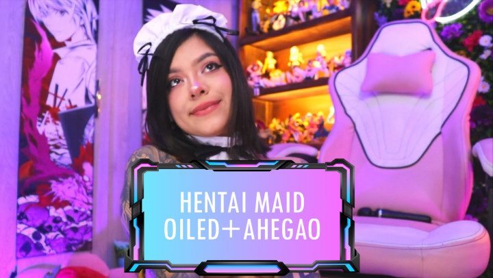 Hentai Maid Oil on Tits + Ahegao - November 21, 2023