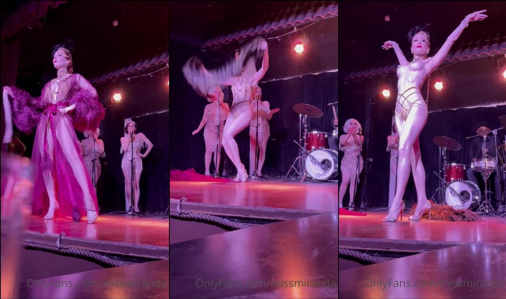 missmiranda 05 09 2022 2589138887 for your viewing pleasure my act at babylon cabaret on saturday night this was a really 