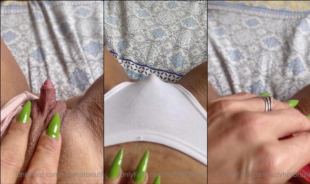 suzyhotbrazil 08 12 2021 2296262368 Can my best fans coment here, what should I wear today     Rubbing my clit while I choose
