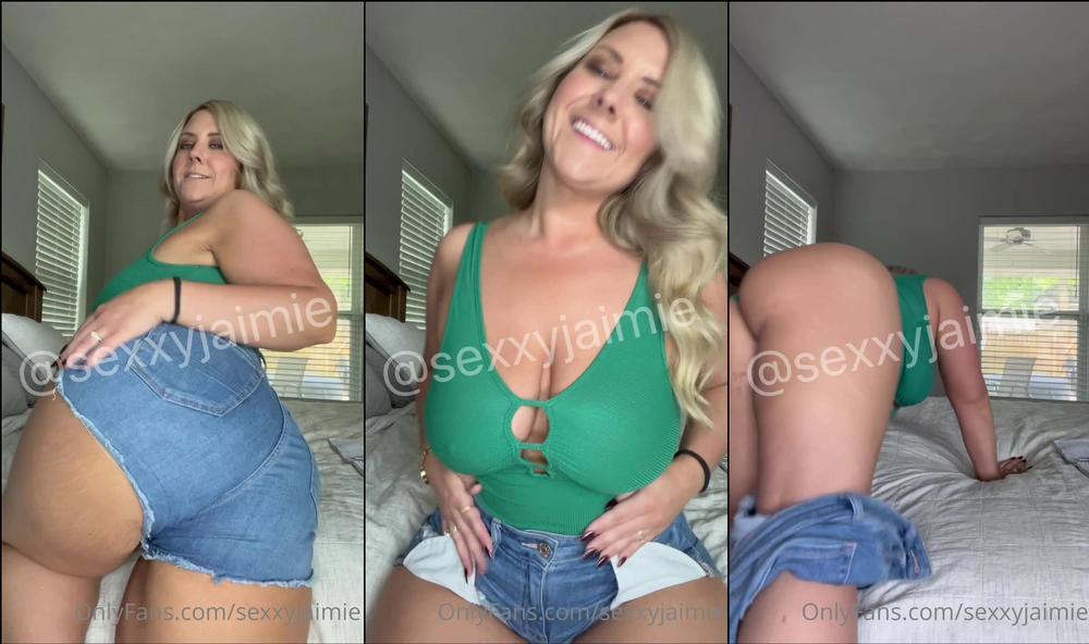 sexxyjaimie 334943152 fresh hair and a cute outfit always has me feeling frisky if you have your rebill on the rest of this video is coming to your dms