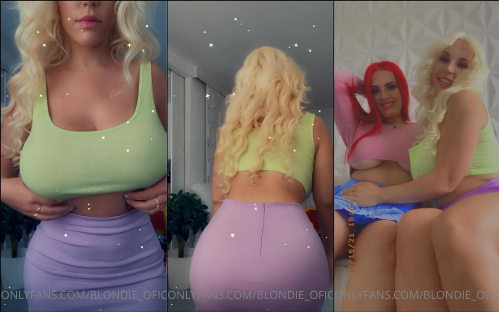 blondie oficial 146662664 this was her very first scene and she has never been with a girl before in her life 1