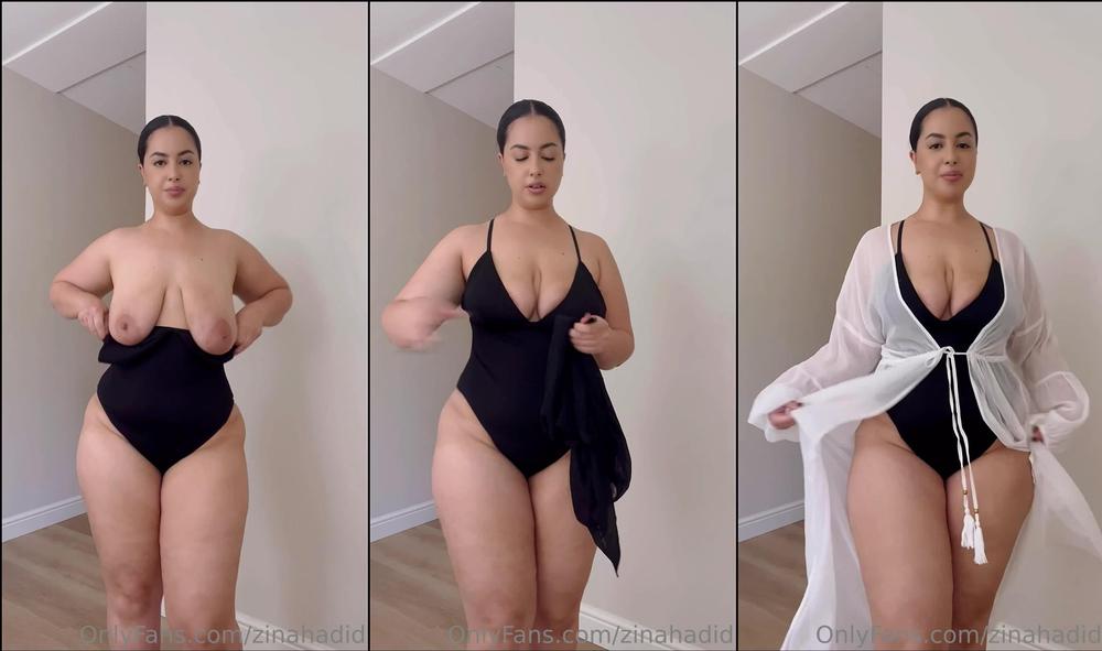 zinahadid 640411395 trying on a new bathing suit should i do more of these talking videos 1
