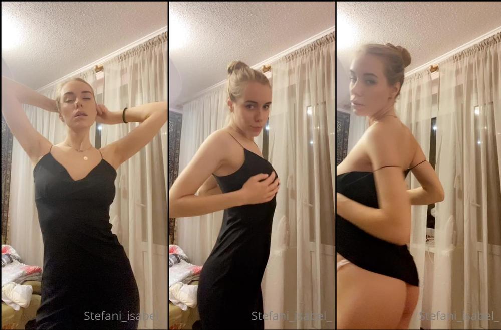 stefani isabel 40667291 did a nice make up yesterday did wear a nice dress and shoot for u few nice pics hope u like me in such elegant dress 1