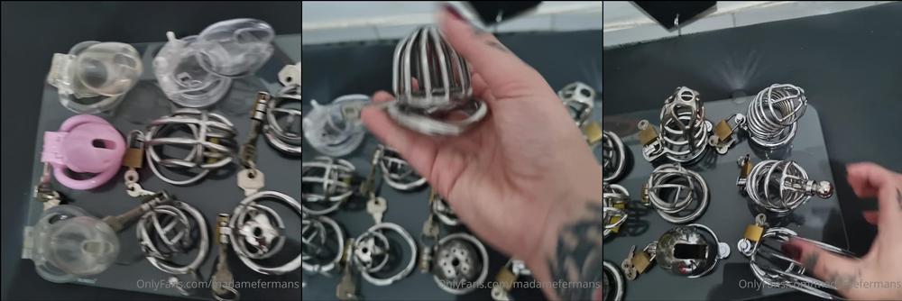 madamefermans 06 04 2023 2829047279 Minha coleÃ§Ã£o de cintos de castidade  chastity