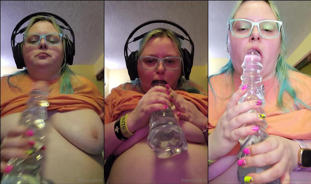 indica goddess 1036960839 i just made the hottest video sucking on this huge cock. i was gaming with my friends and they had no idea. 