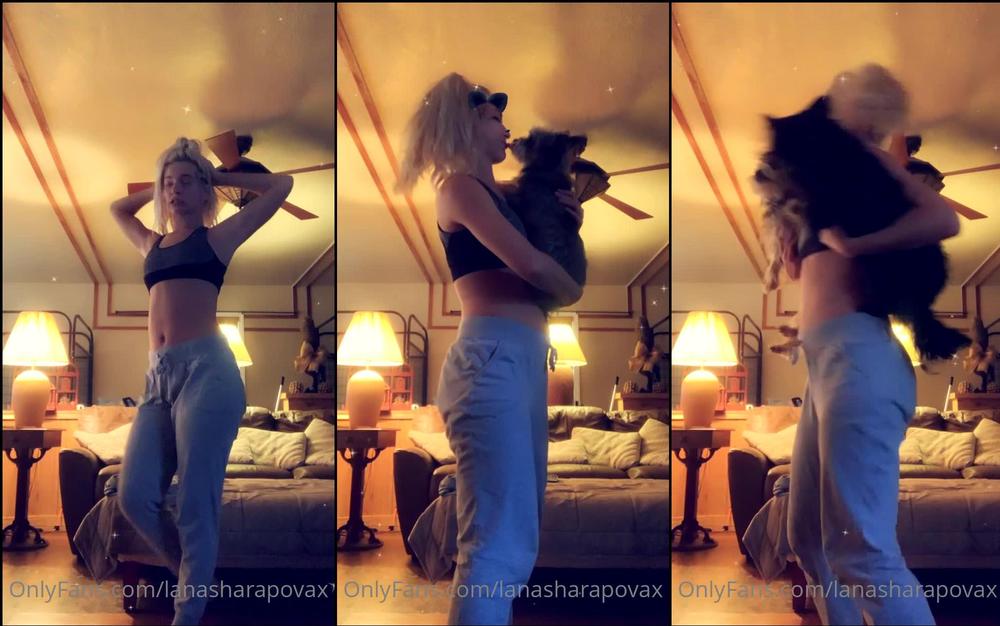 lanasharapovax 13 05 2021 2108791437 My fur babies are the best They show me so much love every day. And yes, it seems like th