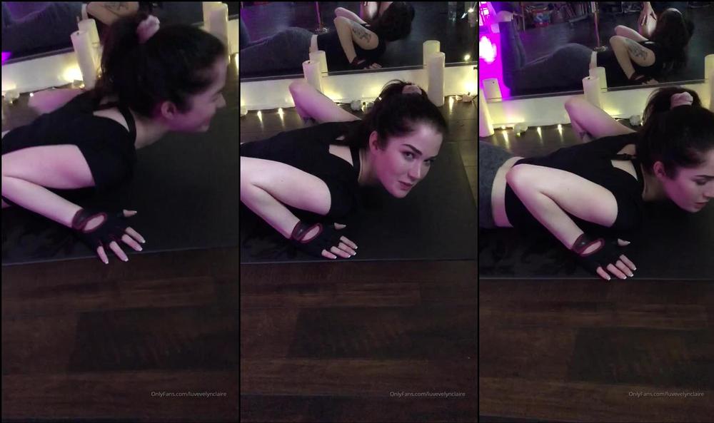 luvevelynclaire 16 10 2019 72108287 Letâs hope I can do a push up in the near future lmao