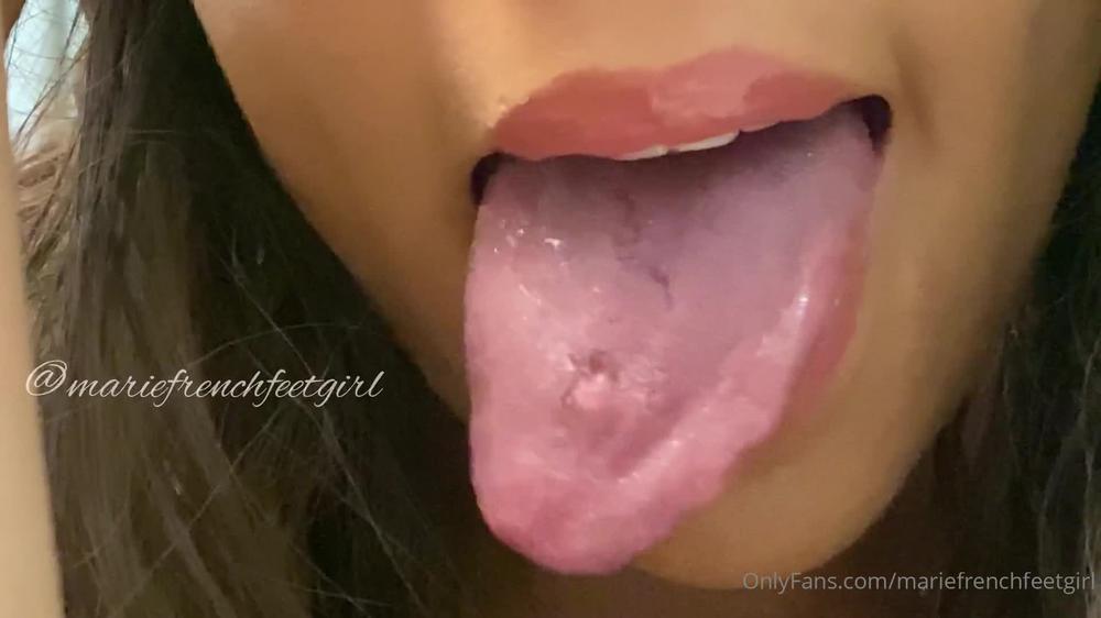 mariefrenchfeetgirl 02 07 2021 2152212587 pov tongue and mouth for my first time do you like it