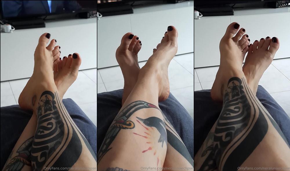 neralunaeclipse 1125464974 a close up of my gorgeous feet kneel before them kiss them softly stick your tongue in between those toes and run it up and down my soles