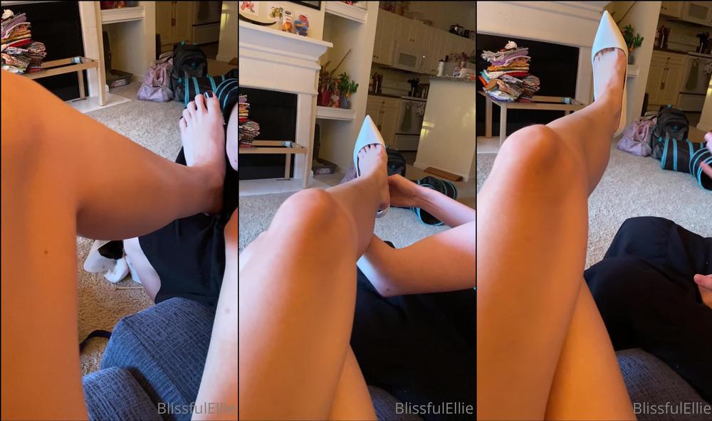 blissfulellie 04 09 2020 835640445 Please enjoy these two minutes of Caroline whining and me making her put on my new shoes t