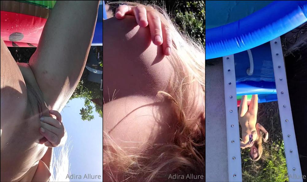adiraallure 07 07 2020 507352838 Do you like my pussy bald Woke up and went straight in the pool