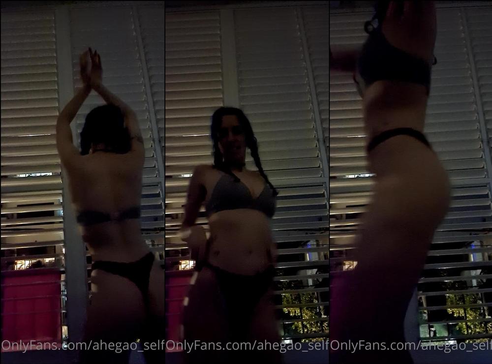 ahegao_self 07 03 2022 2385243125 Dancing for you after a long day â¡â¡â¡ I had fun
