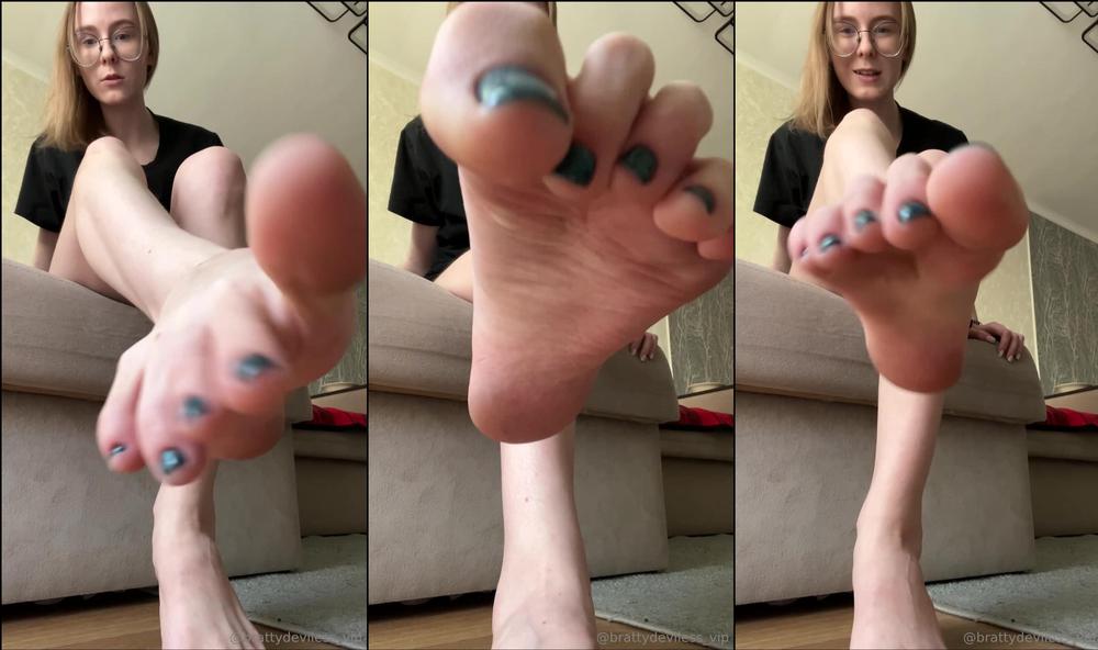 brattydeviless vip 728134801 pov you are my foot slut for free using. watch if you are into foot humiliation and degradation 