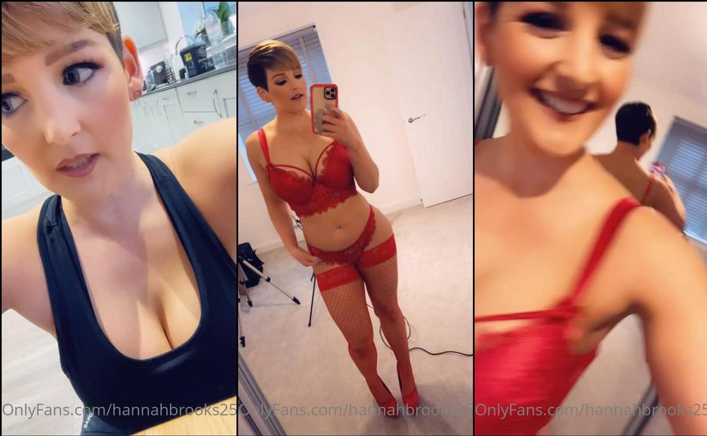hannahbrooks25 106595646 2021 02 09 Good morning guys  starting the day filming some filth for you! Xxx