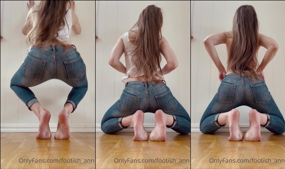 footish_ann 04 03 2021 2046855778 Watch at least until 00 55, it get only better  And swipe for pictures ( jeans, ballet