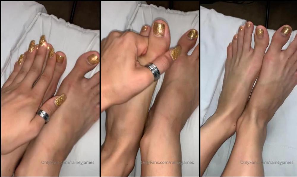 raineyjames 03 08 2019 48580288 Who likes feet   I secretly kinda like getting my toes softly bit