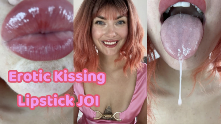 Erotic Kissing Lipstick JOI - August 21, 2024