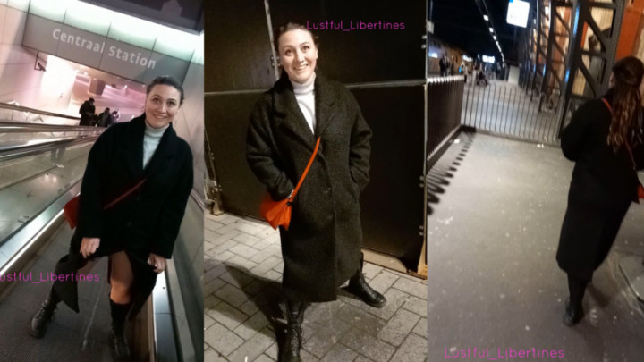 Shameful public pissing & flashing in Amsterdam - April 12, 2024