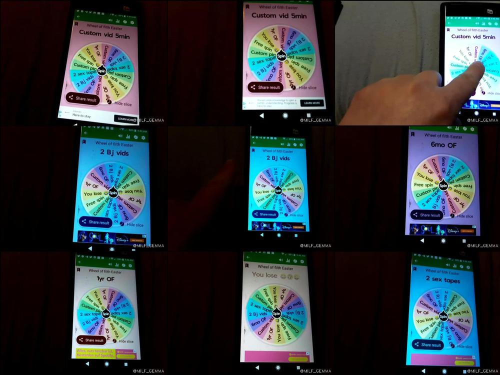 gemmasvip 131549085 stream started at 04062021 0744 am wheel spins for 6 mo promotion 1