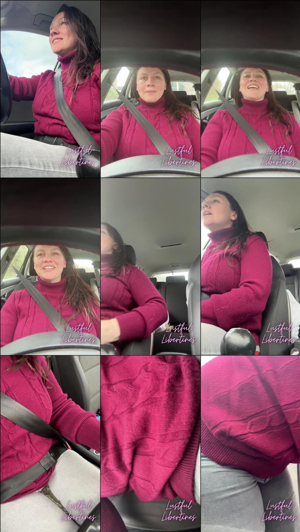 In car desperation & wetting - April 13, 2024