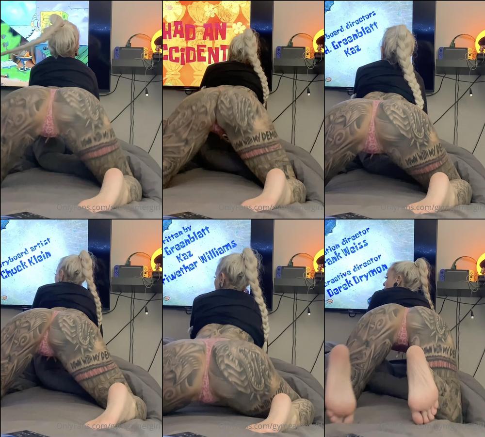 gymgamergirl 03 01 2021 2000833352 I will be the whole evening staying in bed  twerking while watching spongebob 