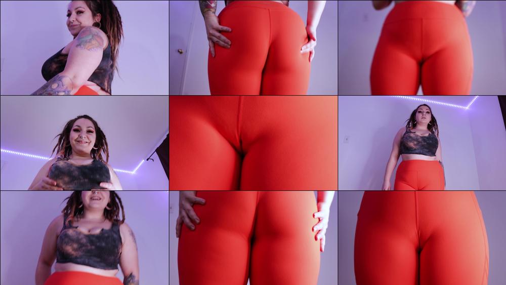 Gym slut makes you her camel toe slave - March 10, 2021