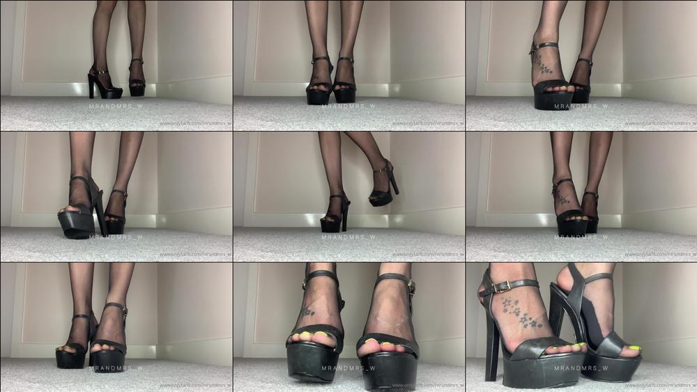 mrandmrs_w 03 07 2021 2151296501 Get on your knees daddy and get ready to cum all over on my sexy feet 