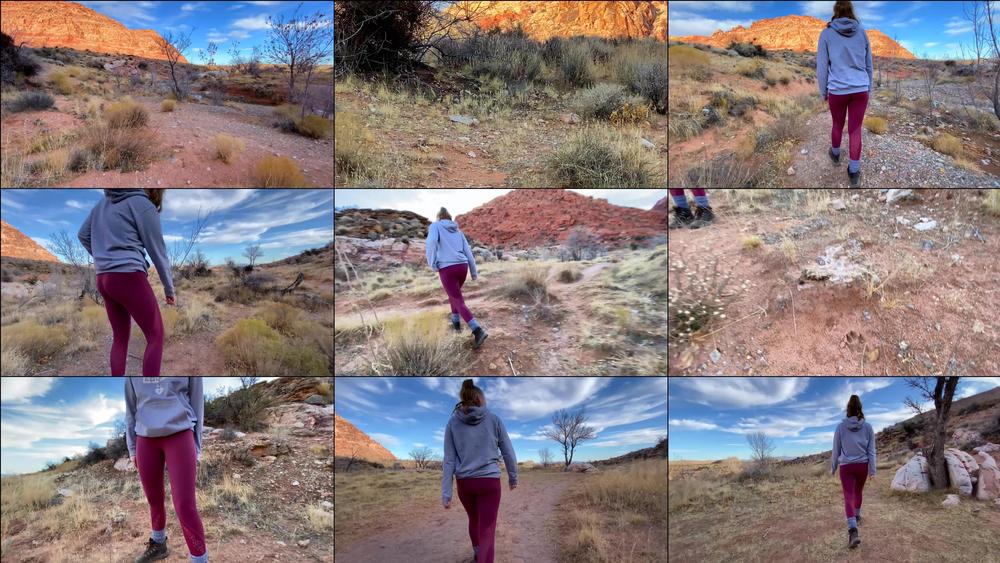 Crunchy ASMR Hike - February 27, 2025