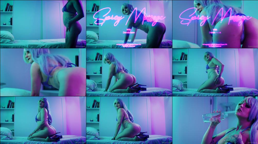 domiichann 317797422 2022 05 01 brand new oil play video in your dm s now baby ends in an insane orgasm 