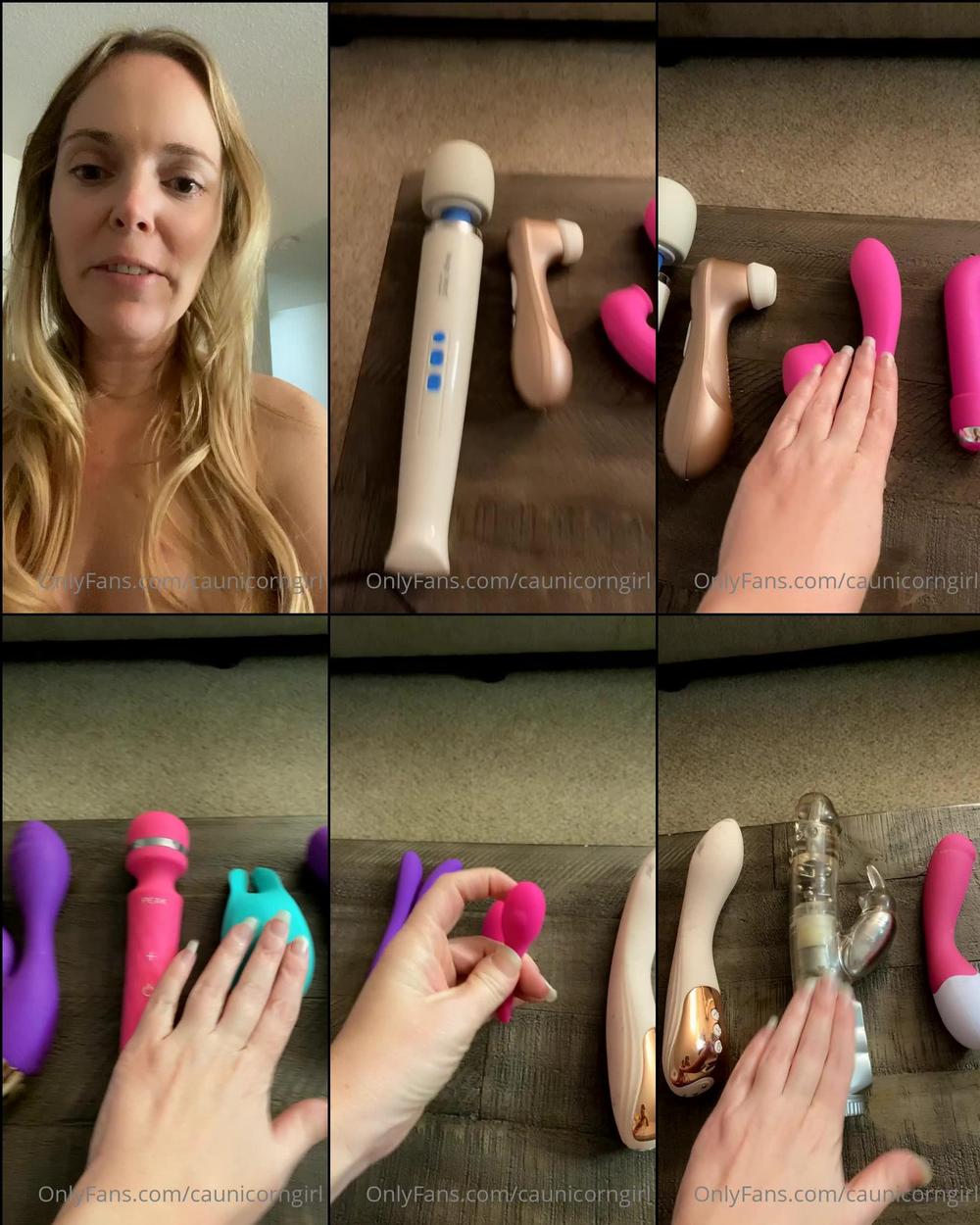 caunicorngirl 03 02 2022 2350822903 Someone wanted to see my vibrator dildo collection from faves to least liked toys. Which t